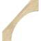 Ekena Millwork 6"W x 32"D x 36"H Westlake Rough Sawn Knee Brace, Douglas Fir BRC06X32X36WTL00RDF - alternate 2